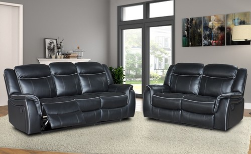 Black high grade leather - high, gel