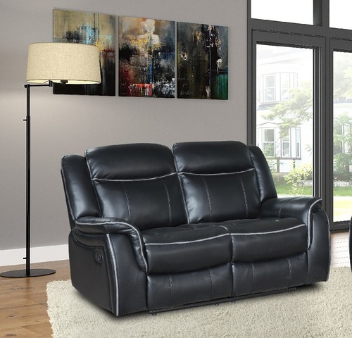 Black high grade leather - black,