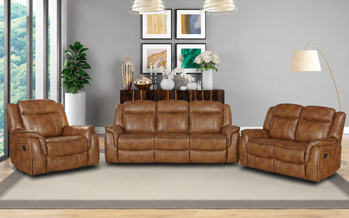 Tan brown leather - tan,